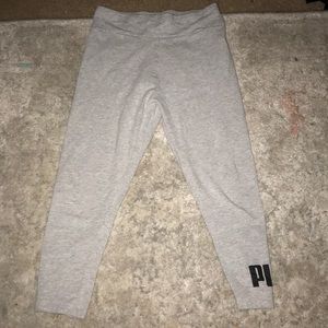 Gently used gray XS Puma 3/4 leggings